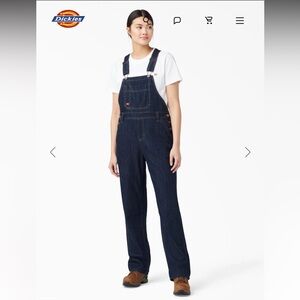 Dickies Women's Relaxed Fit Bib Overalls